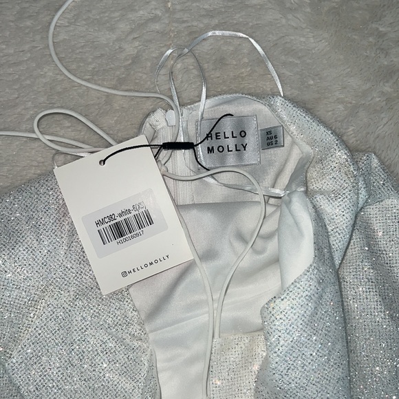 Hello Molly sparkly white dress - Picture 2 of 5